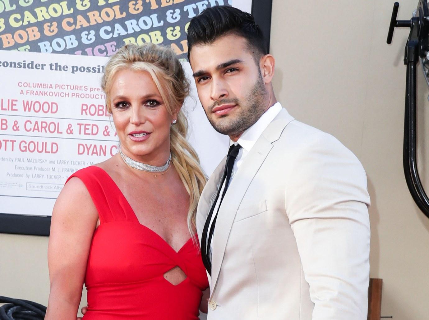 britney spears husband sam asghari stark trek picard premiere