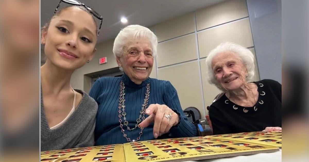 ariana grande beloved grandma dead