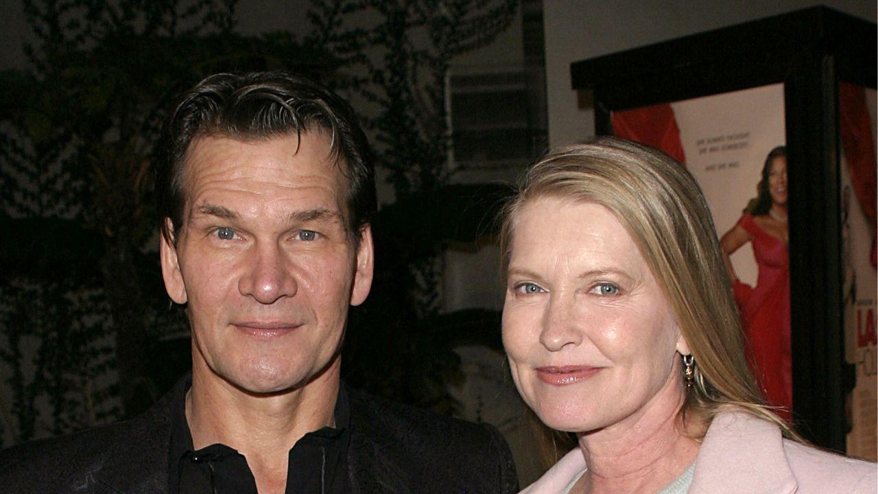 Photo of Lisa Niemi Swayze and Patrick Swayze.