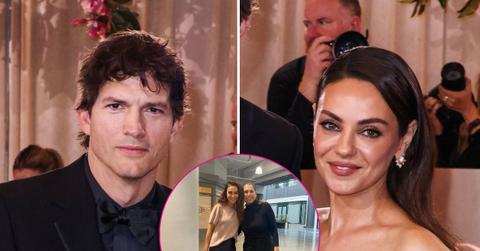 mila kunis ashton kutcher rare dinner date photos