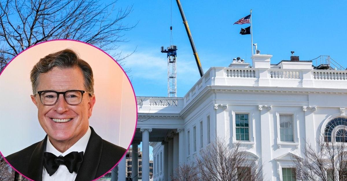 Stephen Colbert Targets Donald Trump Over Ballooning White&hellip;