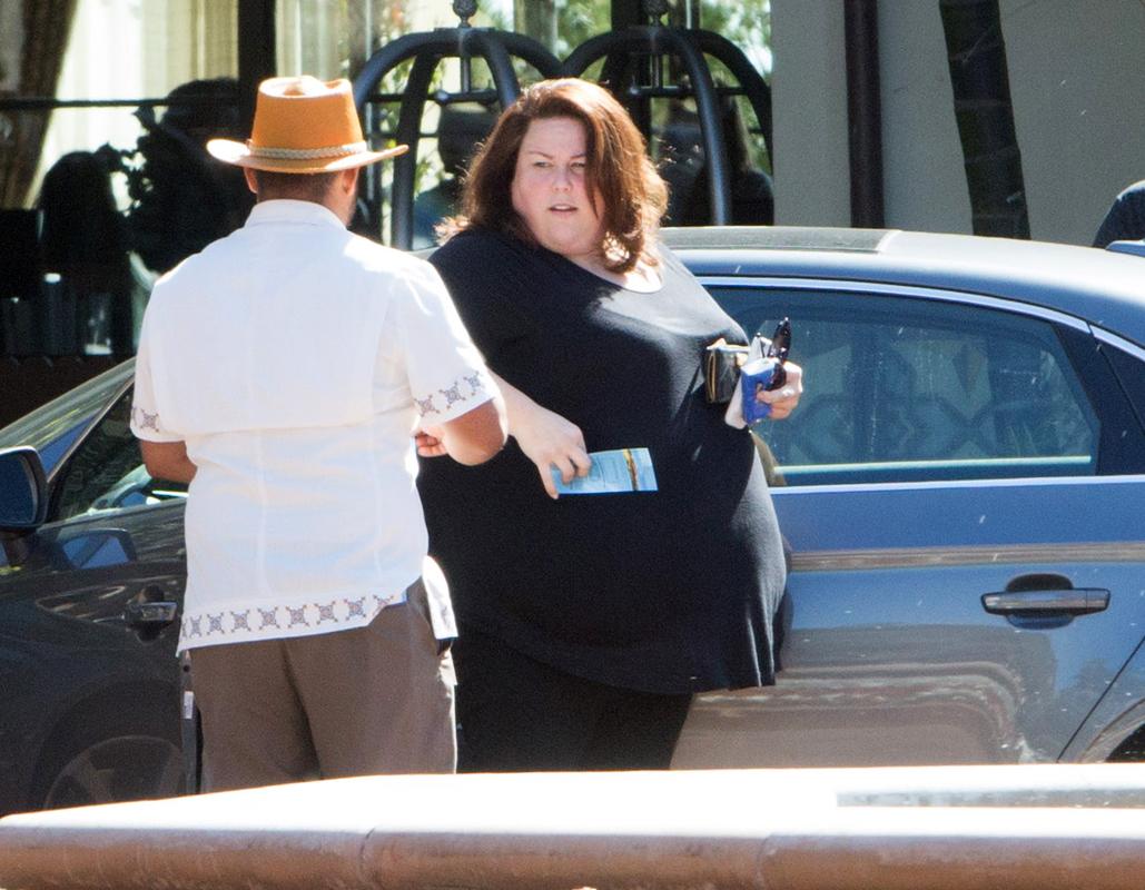 Exclusive… Chrissy Metz Grabs Starbucks With Her Boyfriend On Valentine’s Day ***NO INTERNET USE W/O PRIOR AGREEMENT – CALL FOR PRICING***