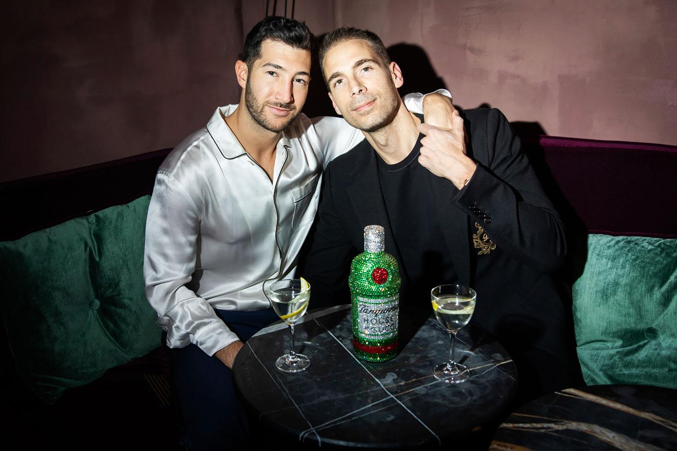 simon huck phil riportella house of gucci pop up photo exhibit