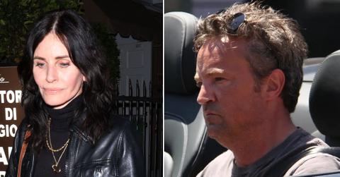 courteney cox looks downcast public appearance since matthew perry death pp