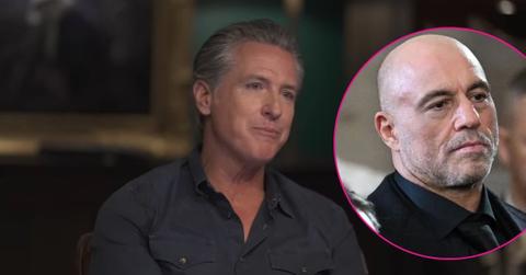 photo of Gavin Newsom and Joe Rogan