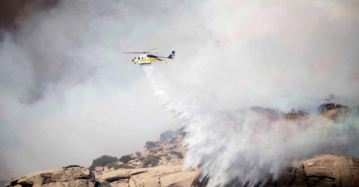 hydrants down firefighters running out water wildfires los angeles