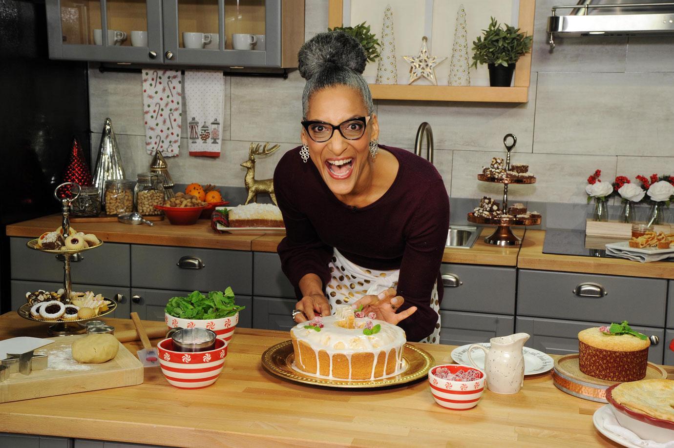 Carla Hall During her Satellite Media Tour for T.J. Maxx