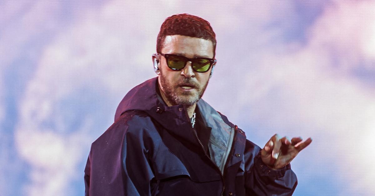 Photo of Justin Timberlake.