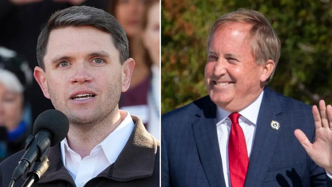 Image of James Talarico and Ken Paxton