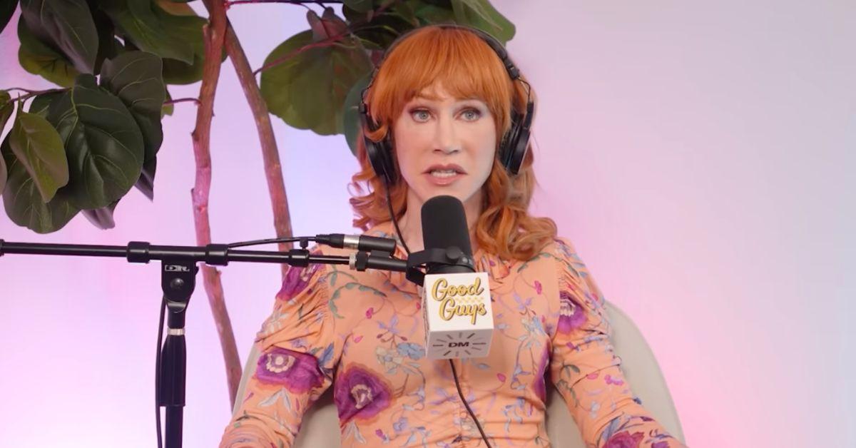 image of Kathy Griffin explained why Joan Rivers got so much plastic surgery.