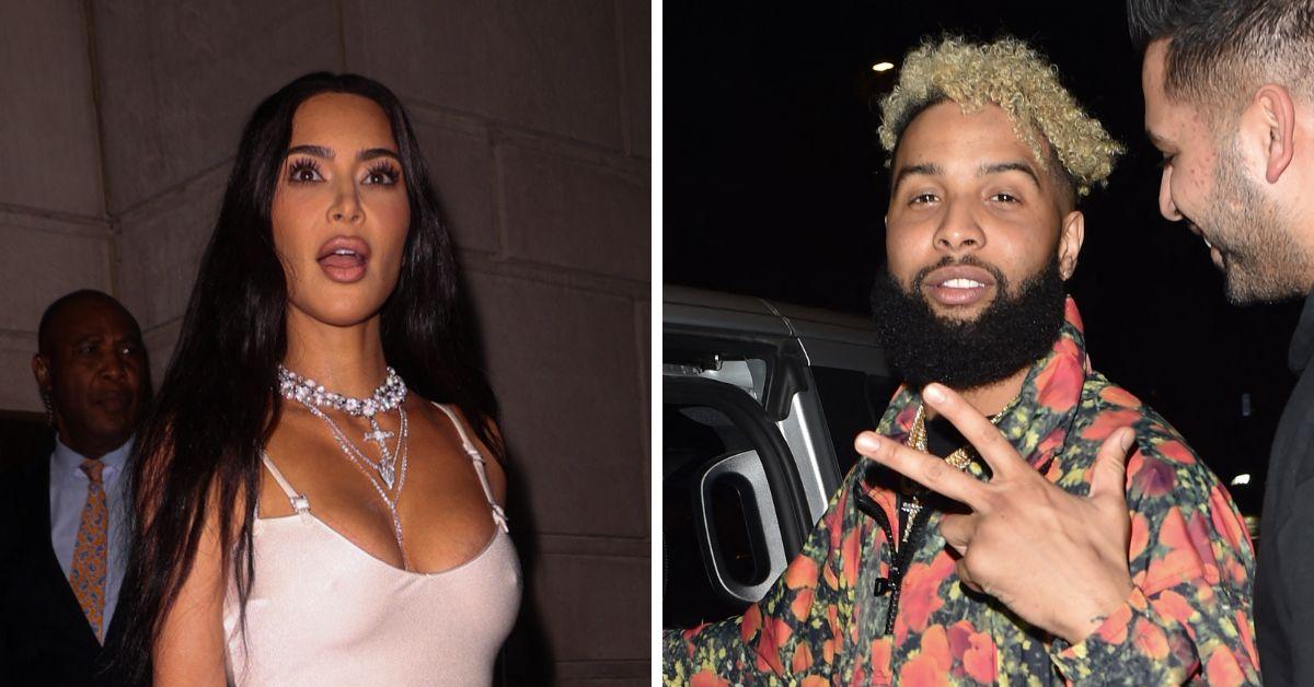 Ravens' Odell Beckham Jr. hanging out with Kim Kardashian after