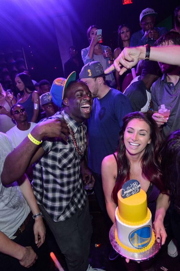 Golden State Warrior Draymond Green at Marquee