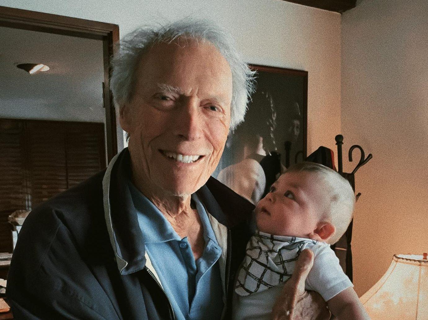 Clint Eastwood Is 'A Doting' Grandpa To Francesca Eastwood's Son