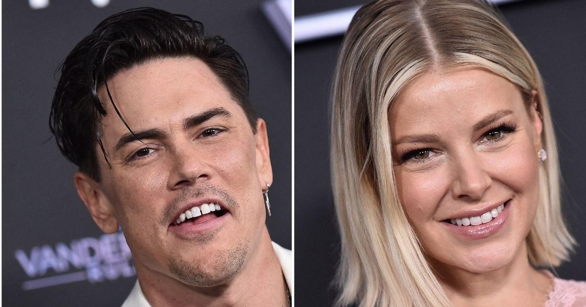 Composite picture of Tom Sandoval and Ariana Madix.