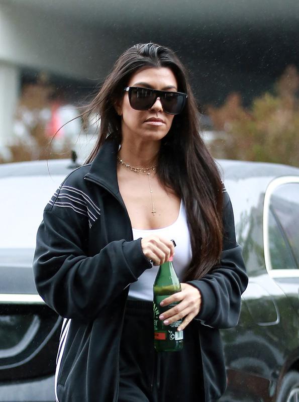 Kourtney Kardashian Takes Her Son Mason To Art Class