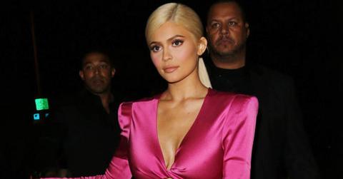 Kylie Jenner Pink Dress Trademark Alcohol