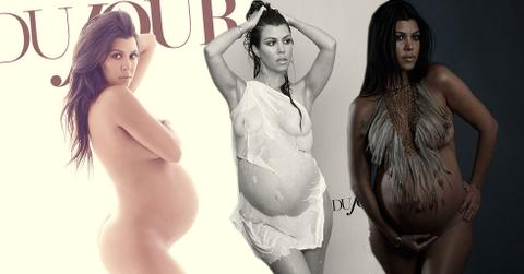 Kourtney kardashian most naked magazine covers