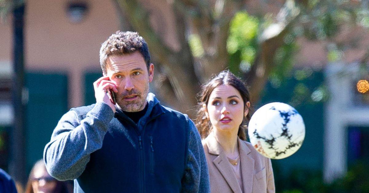 ben affleck ana de armas romance