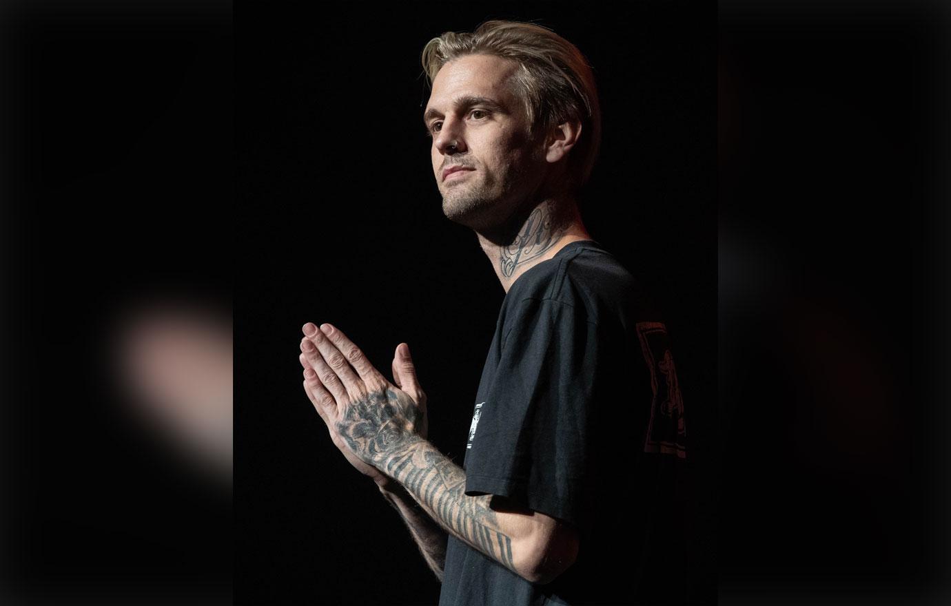 Aaron Carter Reacts To Court Case