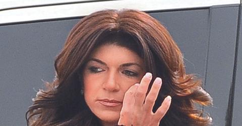 Teresa Giudice and Joe Giudice arrive at Federal Court in Newark to plead guilty.