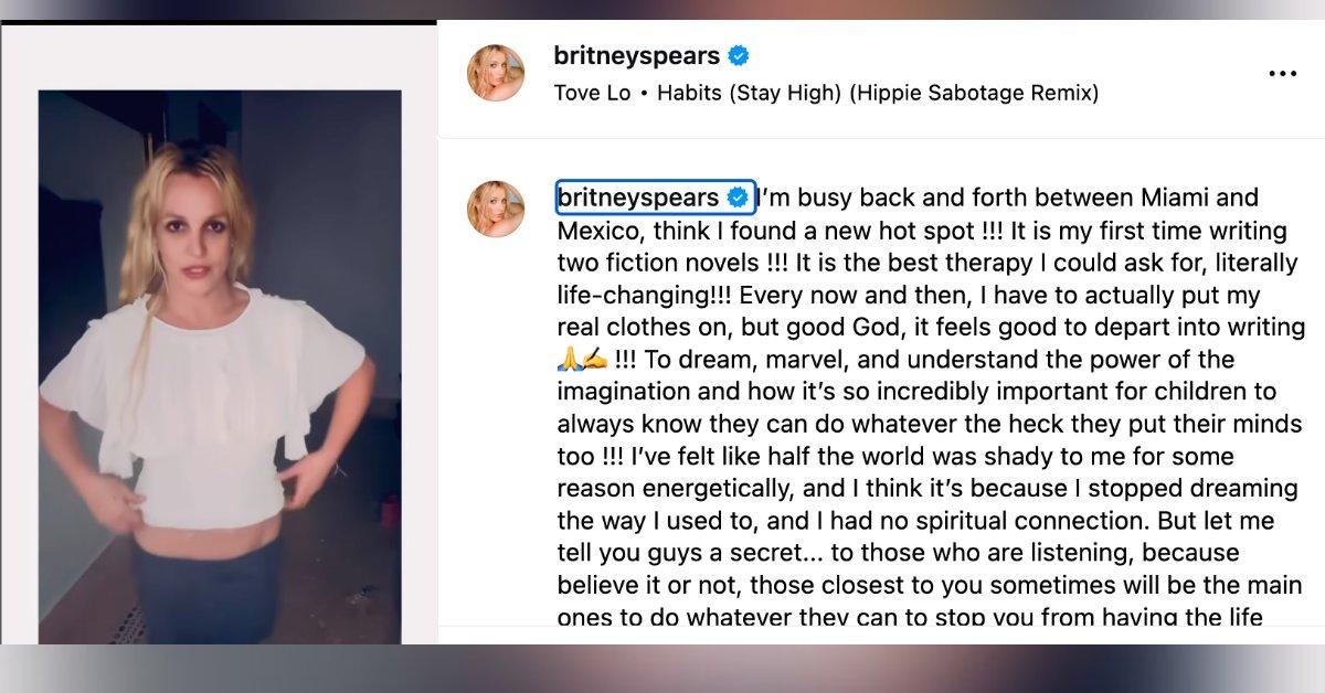 Photo of the singer shamed those who have 'tried to stop' her from living her best life.