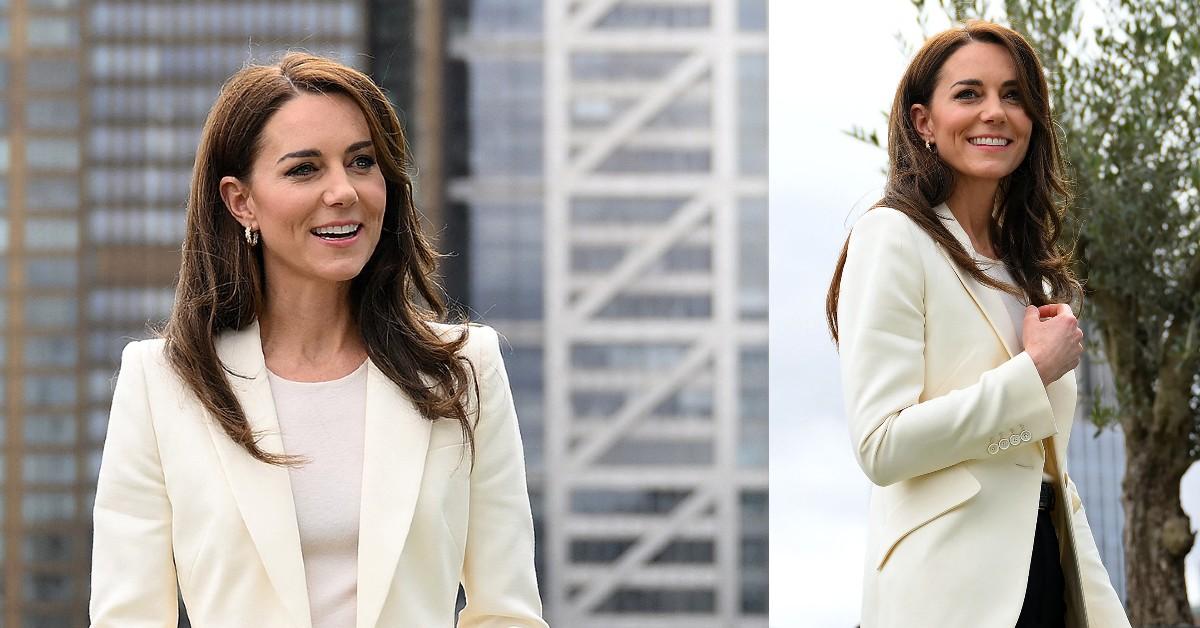 Kate Middleton All Smiles At Charity Appearance As She & Prince William Fight About Prince George's Role In Coronation: Photos