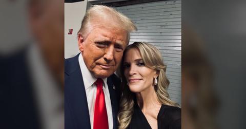 Photo of Donald Trump and Megyn Kelly