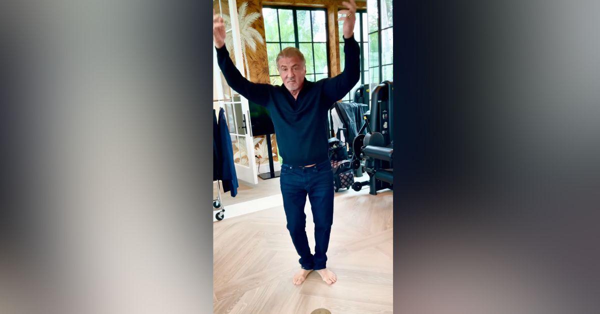 Sylvester Stallone Goes Viral After Dancing To Smokey Robinson Watch