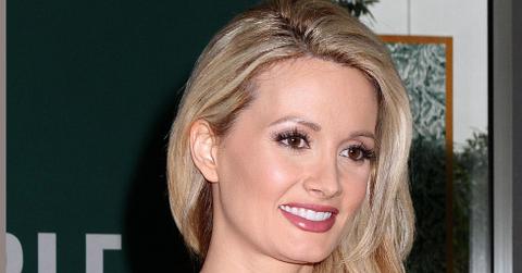 Holly Madison at a signing for her book ‘Down the Rabbit Hole’ at Barnes and Noble in NYC