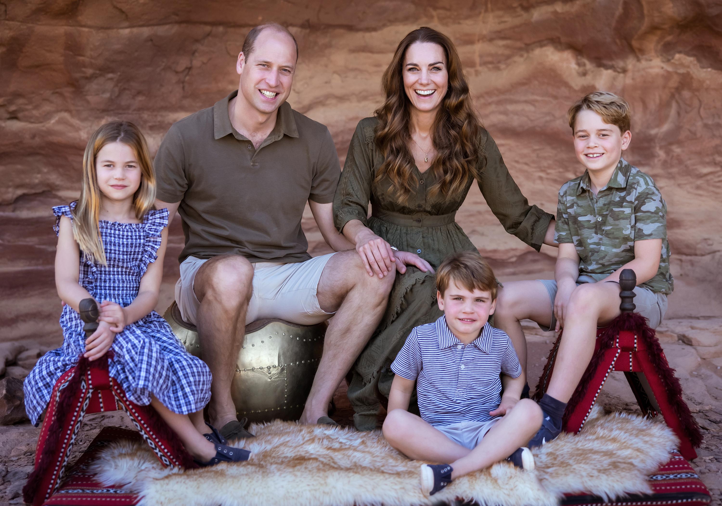 william kate holiday card