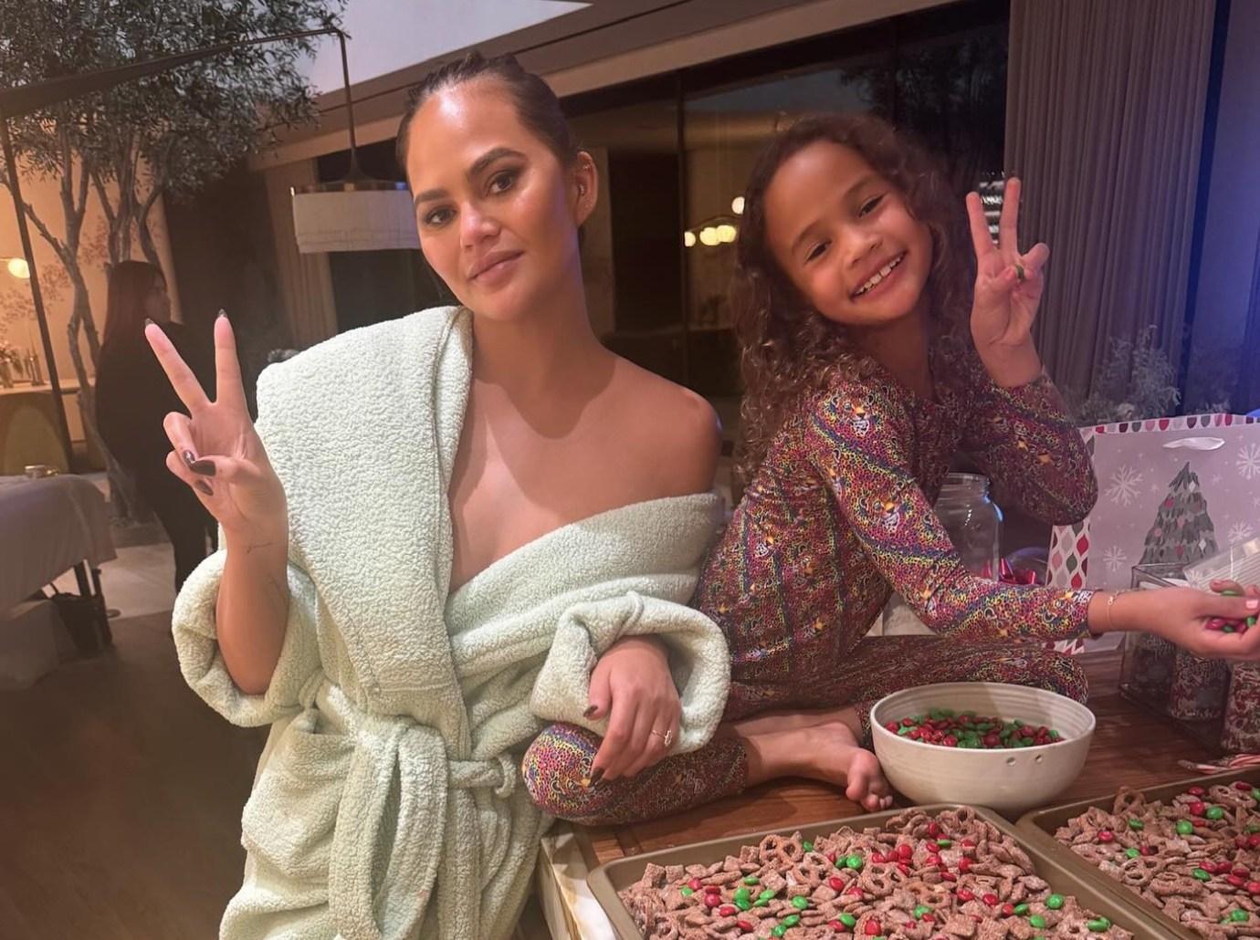 Chrissy Teigen Admits She Has 'Lots Of Help' With Her 4 Kids