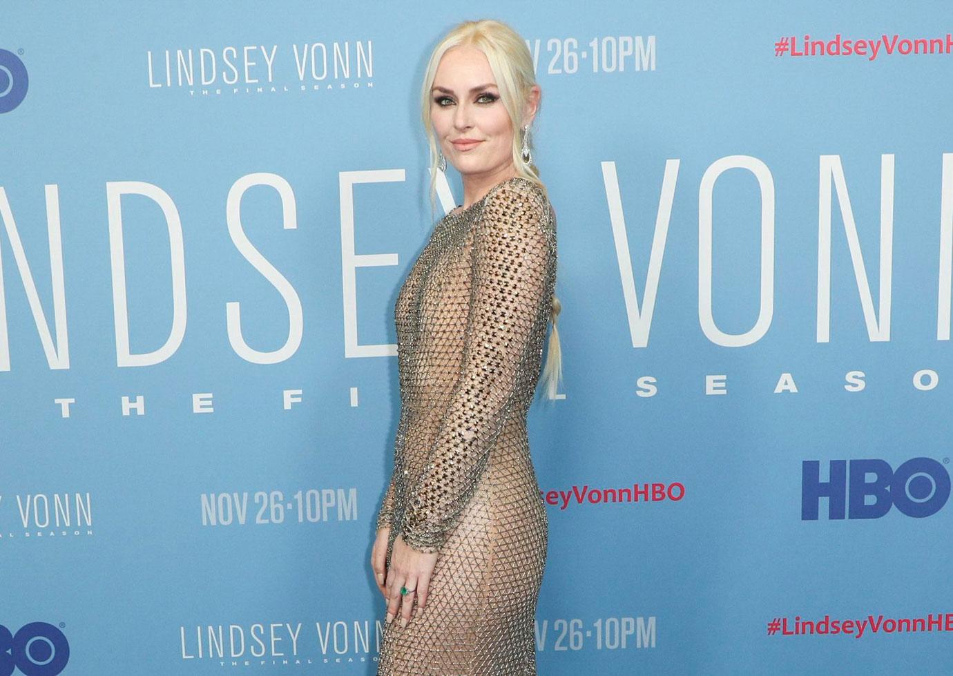 Lindsey Vonn On Red Carpet Engagement Ring