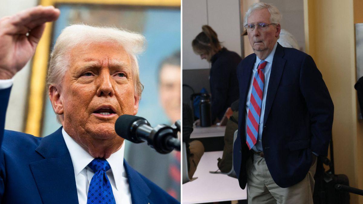 image of Trump blamed Karem for McConnell's legislative opposition to key policies.