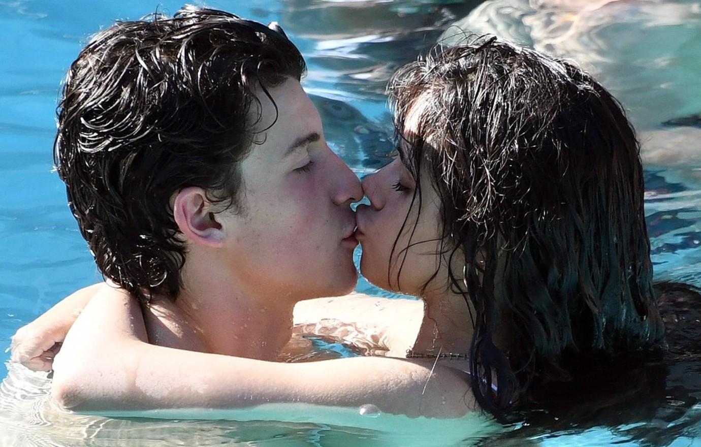 shawn mendes likes ex camila cabello post heartache poses shirtless