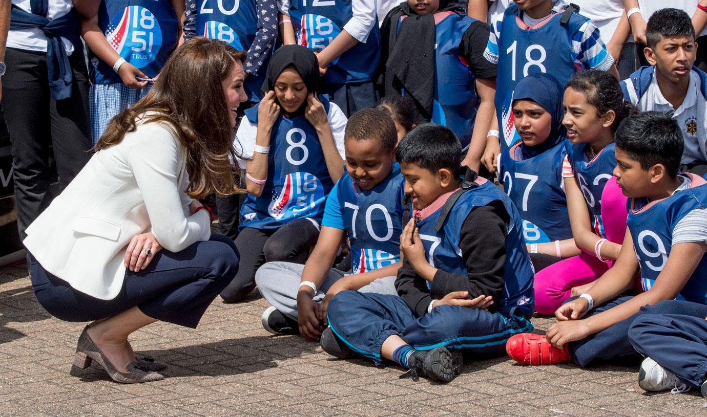 Kate Middleton Children London Photos 03