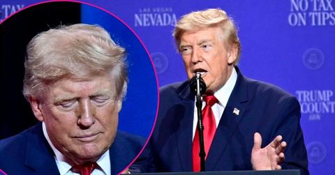 Composite photo of Donald Trump.
