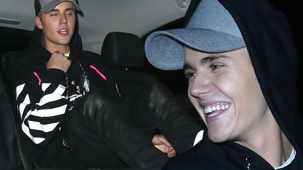 Justin bieber parties mtv ema hailey baldwin milan