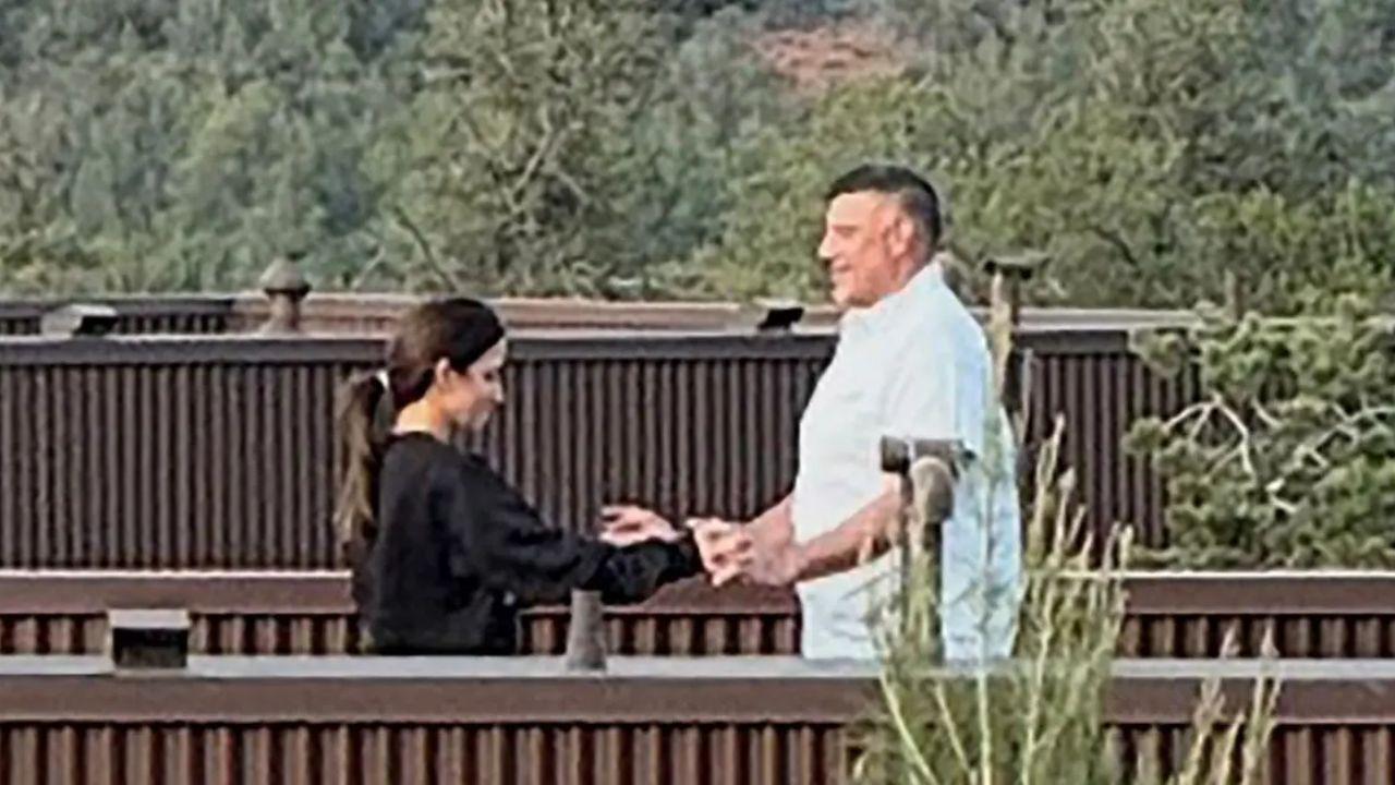 image of The scandal began in April, when 'Page Six' published images of the two holding hands at a resort in Sedona, Ariz.