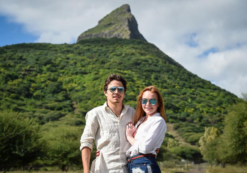 *PREMIUM EXCLUSIVE* Lindsay Lohan and Egor Tarabasov on a Romantic Safari Adventure