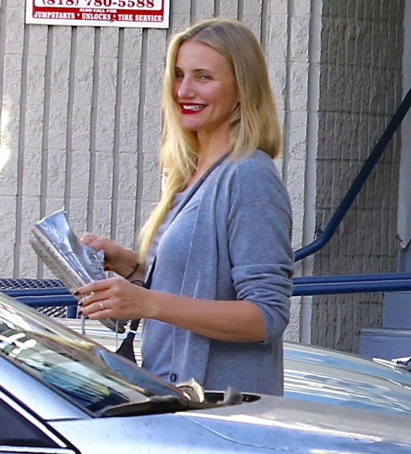 Cameron diaz nicole richie nail salon girls day out pampering 05