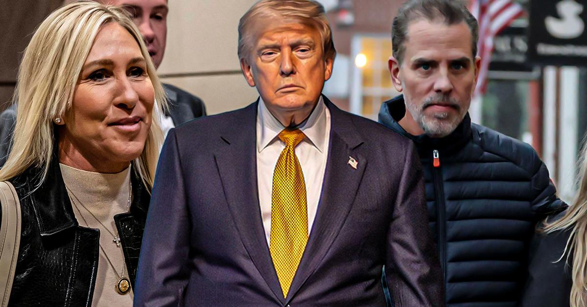 Marjorie Taylor Greene Compares Trump Family's 'Corruption' to Hunter Biden Making 'a Lot of Money' During Dad's Presidency: 'It's Just Wrong'