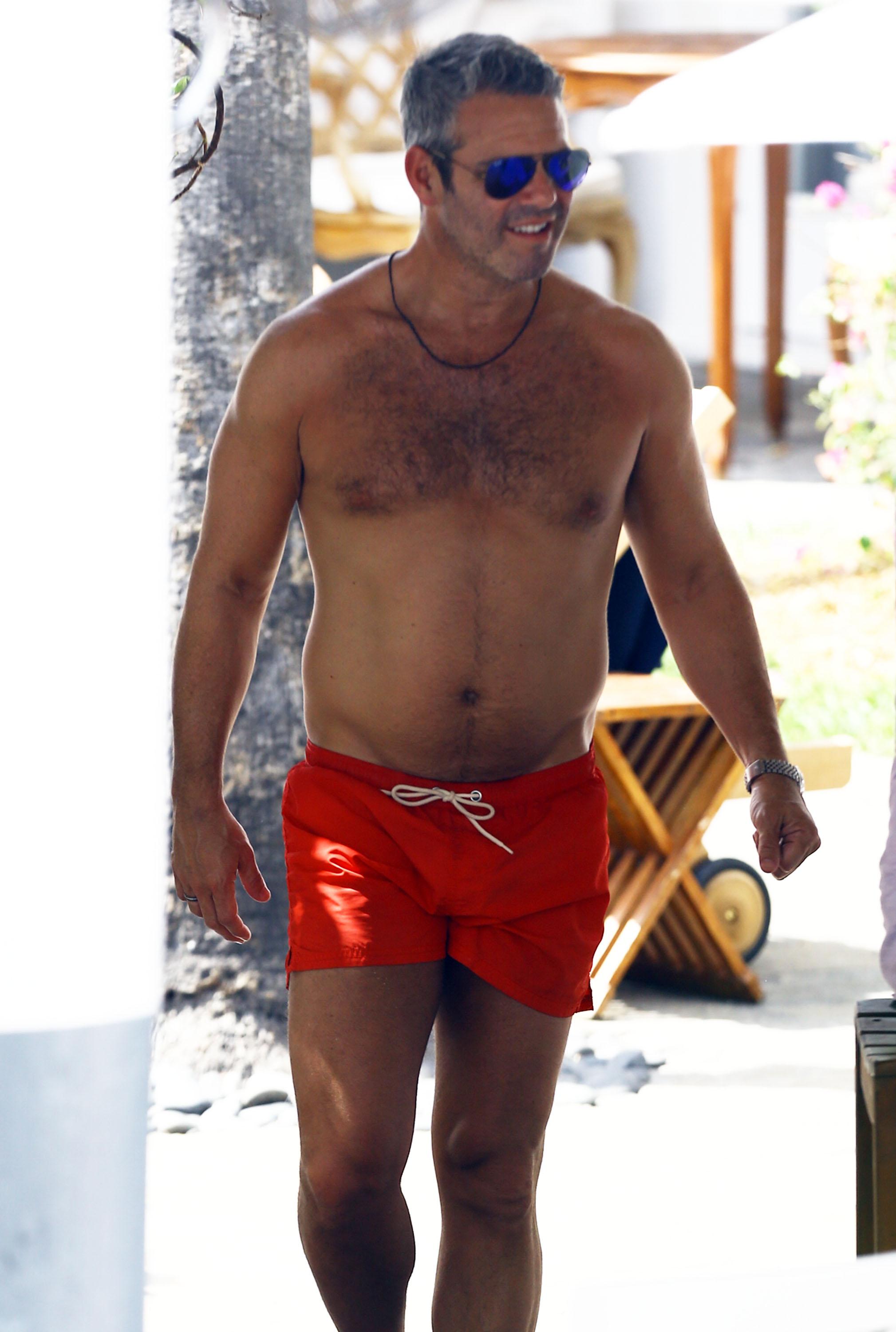 andy cohen shirtless