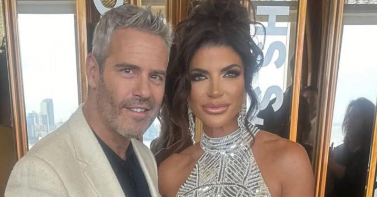 Photo of Andy Cohen and Teresa Giudice