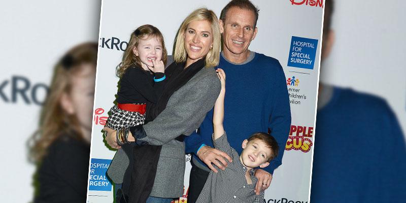 Kristen Taekman of The Real Housewives of New York and her children Kingsley and Cash and husband Josh Taekman attend the Hospital for Special Surgery's 8th Annual Big Apple Circus Benefit