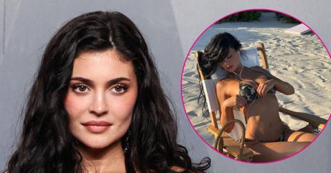 kylie jenner rocks cheeky thong bikini
