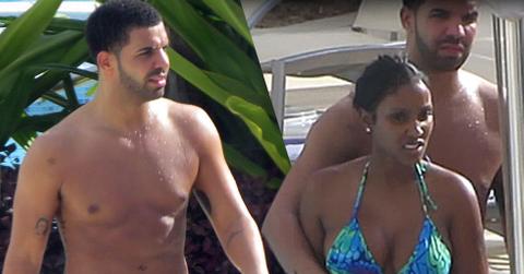 Drake pool side mystery women 10