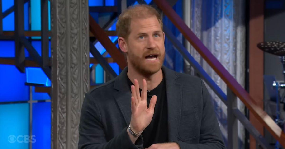 image of 'I heard you elected a king,' Prince Harry quipped in reference to President Donald Trump.