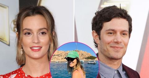 leighton meester shares vacation photos with adam brody