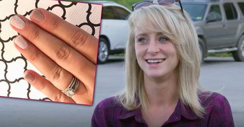 Leah messer married engaged rings instagram nails h