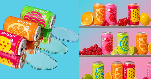 kylie jenner poppi soda probiotic healthy drinks shop feature